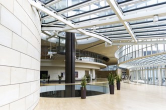 Interior view, State Parliament of North Rhine-Westphalia, Düsseldorf, North Rhine-Westphalia,