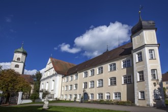Castle in Isny, Allgäu, Baden-Württemberg, Germany