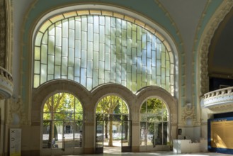 Vichy, listed as World Heritage by UNESCO. Thermal spa, the neo-Moorish Centre Thermal des Domes,