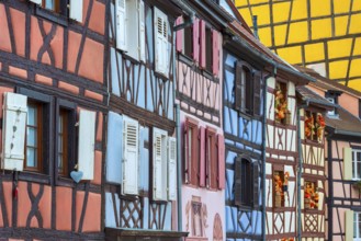 Half-timbered houses in Petite Venise, Colmar