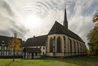 Falkenhagen Convent and Convent Church, a former Cistercian convent, Lügde, North Rhine-Westphalia,