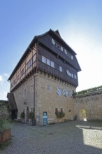 Medieval Zollern Castle, Castle, Balingen, Swabian Alb, Baden-Württemberg, Germany