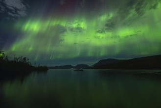 Magical Northern Lights over Abisko, Lapporten and Lake Torneträsk