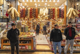 The Egyptian Bazaar Misir Çarsisi or Spice Bazaar in Eminönü, Istanbul, Turkey