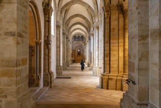 Interior of St Peter's Cathedral in Osnabrück, Lower Saxony, Germany