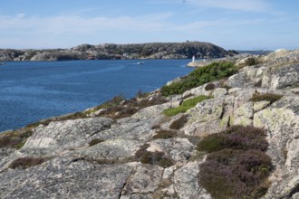 Archipelago landscape with granite rocks, Resö Island, Bohuslän, Skagerrak, Sotenäs, Västra