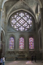 Interior view, Notre-Dame Cathedral, Lausanne, Switzerland