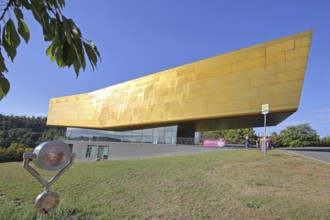 Ark Visitor Centre, archaeological museum, modern building, Nebra, Saxony-Anhalt, Germany