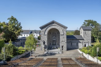 Our Lady of Beauraing, Notre-Dame de Beauraing sanctuary chapel of place of pilgrimage and Marian