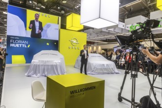 Opel CEO Florian Huettl. Opel presented the Opel Corsa GSE Vision Gran Turismo as a world premiere