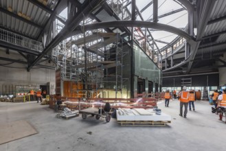 The new airport railway station between the airport and the exhibition centre is a circular
