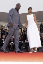 Venice, Italy - 2 September 2025: Idris Elba and Sabrina Dhowre Elba during the red carpet of - A