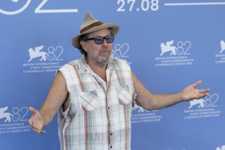 Venice, Italy - 3 September 2025: Julian Schnabel during the Photo Call of - In the Hand of Dante -