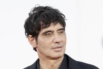 Venice, Italy - 3 September 2025: Pietro Marcello during the red carpet of - Duse - during the 82nd