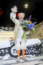 Dieter Hallervorden at the premiere of the play 'Der eingebildet Kranke' and Dieter Hallervorden's