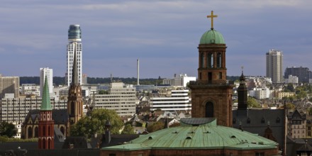 Tower of St Paul's Church, the old Protestant Church of St Nicholas, the Protestant Church of the