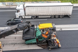 Rehabilitation of the A52 motorway near Essen, an 8 km long section between the Essen-Kettwig