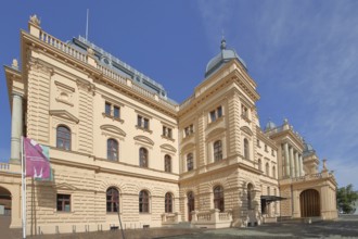 Baroque State Theatre, Old Garden, Schwerin, Mecklenburg-Vorpommern, Germany