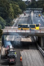 Rehabilitation of the A52 motorway near Essen, an 8 km long section between the Essen-Kettwig