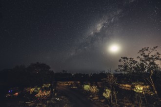 Milky Way with starry sky in the Australian outback, Australia