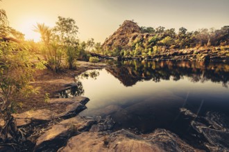 Bell Gorge, The Kimberleys, sunrise in the outback, Gibb River Road, Australia
