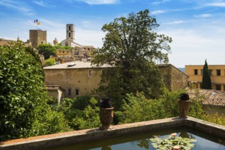 Panorama Old Town, Grasse, Alpes Maritimes, Provence Alpes Cote d'Azur, French Riviera, South of