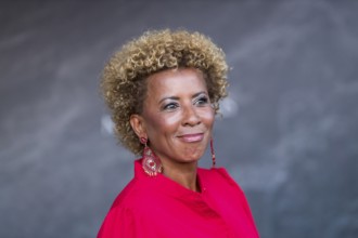 Arabella Kiesbauer at the Remus Lifestyle Night on the roof terrace of the Pure Salt Hotel in El