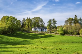 Farms in Lake District National Park, Cumbria, England, United Kingdom