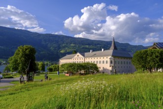 Ossiach Abbey, Lake Ossiach, Carinthia, Austria
