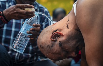 Drivers affiliated with Ola, Uber, and Rapido, under the banner of the Assam State Drivers' Union