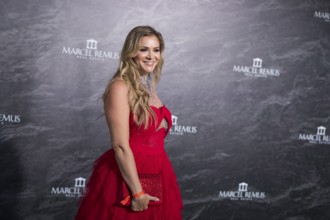 Natalie Bernsteiner at the Remus Lifestyle Night on the roof terrace of the Pure Salt Hotel in El