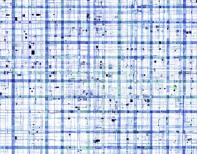 Abstract creative glitch overlay texture. Geometric pixel pattern, AI generated