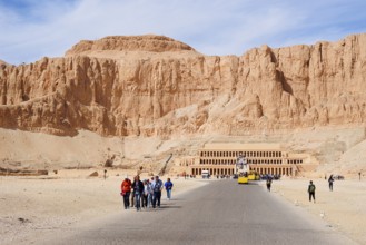 Temple of Hatshepsut, mortuary temple of Hatshepsut, Deir el-Bahari, Thebes, Luxor, Egypt