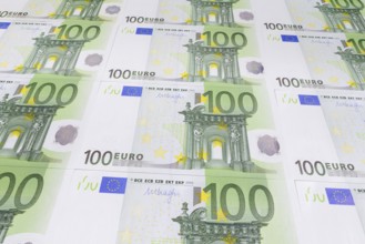 100 euro banknotes