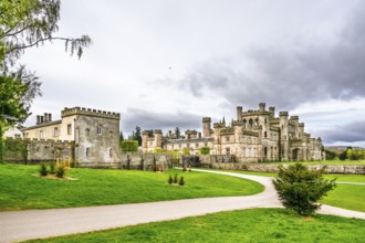 Ruins of Lowther Castle and Gardens, Lowther, Cumbria, England, United Kingdom