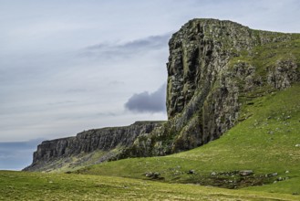 Cliffs over Neist Point Lighthouse, Isle of Skye, Scotland, UK