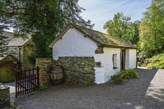 Townend house, National Trust, Troutbeck, Windermere, Lake District, Cumbria, England, United