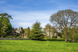 Sizergh Castle and gardens, Helsington, Cumbria, England, United Kingdom