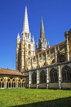 Cathedrale Sainte-Marie in Bayonne, Basque Country, Southwest France