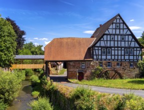 The old castle mill in Büdingen, Hesse, Germany