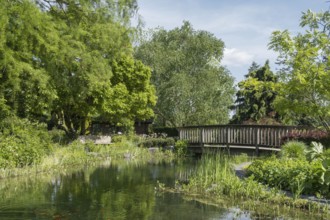 District educational garden, Burgsteinfurt, Münsterland, North Rhine-Westphalia, Germany