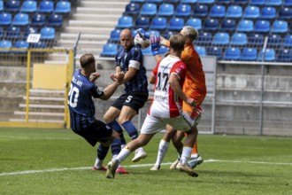 Waldhof Mannheim v FC Emmen, Netherlands (last test match in front of the start of the new season)