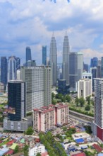 Kuala Lumpur city skyline, Malaysia, Asia