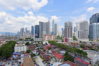 Kuala Lumpur city skyline, Malaysia, Asia