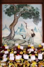 Thean Hou Temple to the Goddess Mazu, Chinese paintings, Kuala Lumpur, Malaysia, Asia