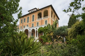 Botanical Garden, Giardino Hanbury, La Mortola, near Ventimiglia, Riviera dei Fiori, Liguria, Italy