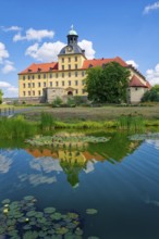 Johannisteich, castle park, Museum Zeitzer Schloss Moritzburg, early baroque style, water