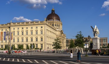 The Lustgarten with the Humboldt Forum, Berlin, Germany