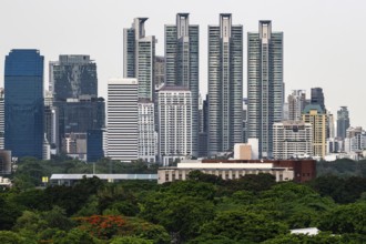Skyline skyscraper, Bangkok, Thailand
