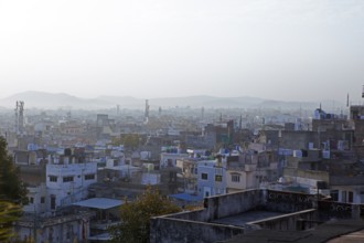City view Udaipur in the morning light, Rajasthan, India